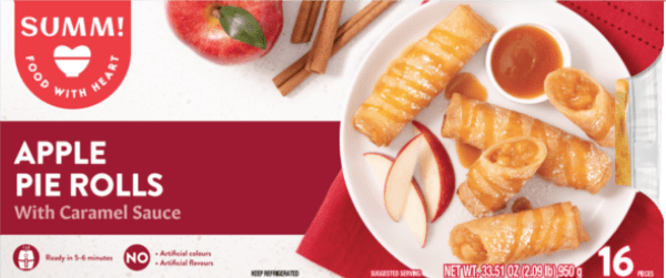 Summ Apple Pie Rolls with Caramel Sauce 950 g