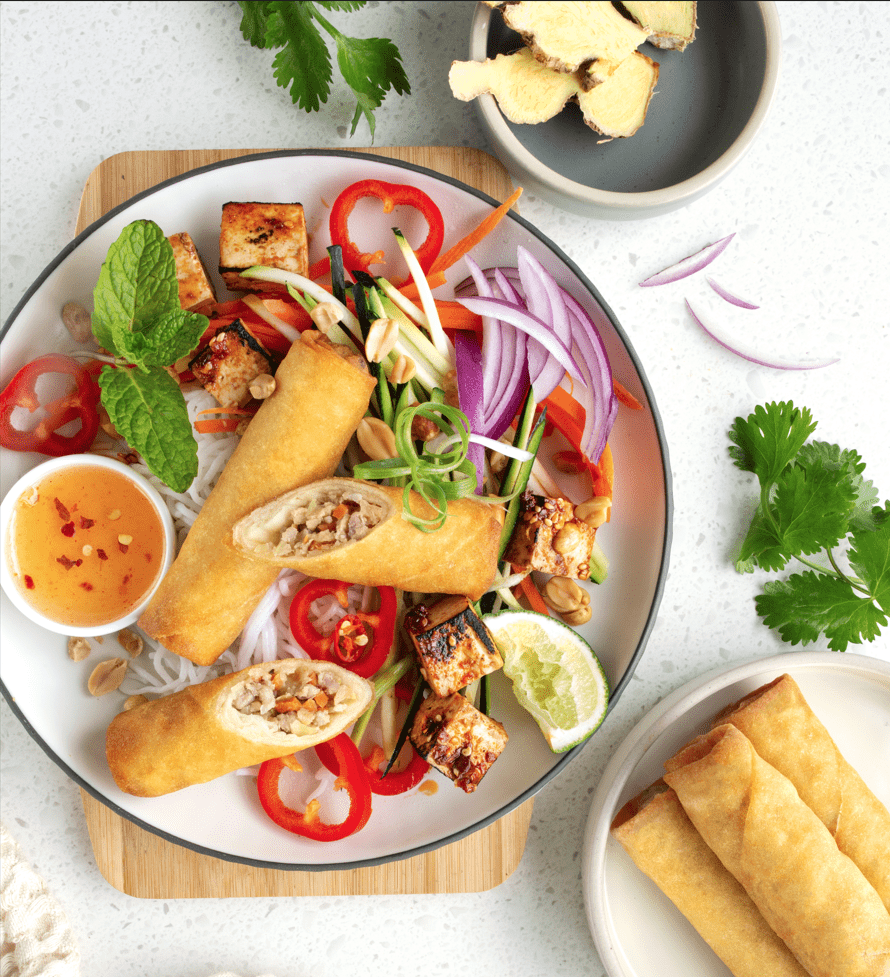 Pork Lumpia Vermicelli Salad SUMM! Recipes