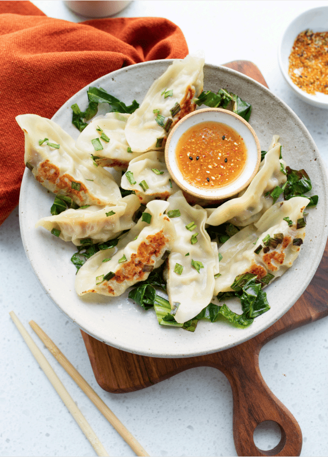 Yōran Oxz Gyōza Daioh ソノシート　gism 5 Ingredients! Ume Shiso Chicken Gyoza Dumplings (梅しそ鶏