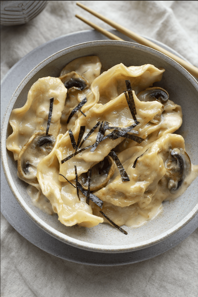 Creamy Miso Pork and Shiitake Gyoza SUMM! Recipes